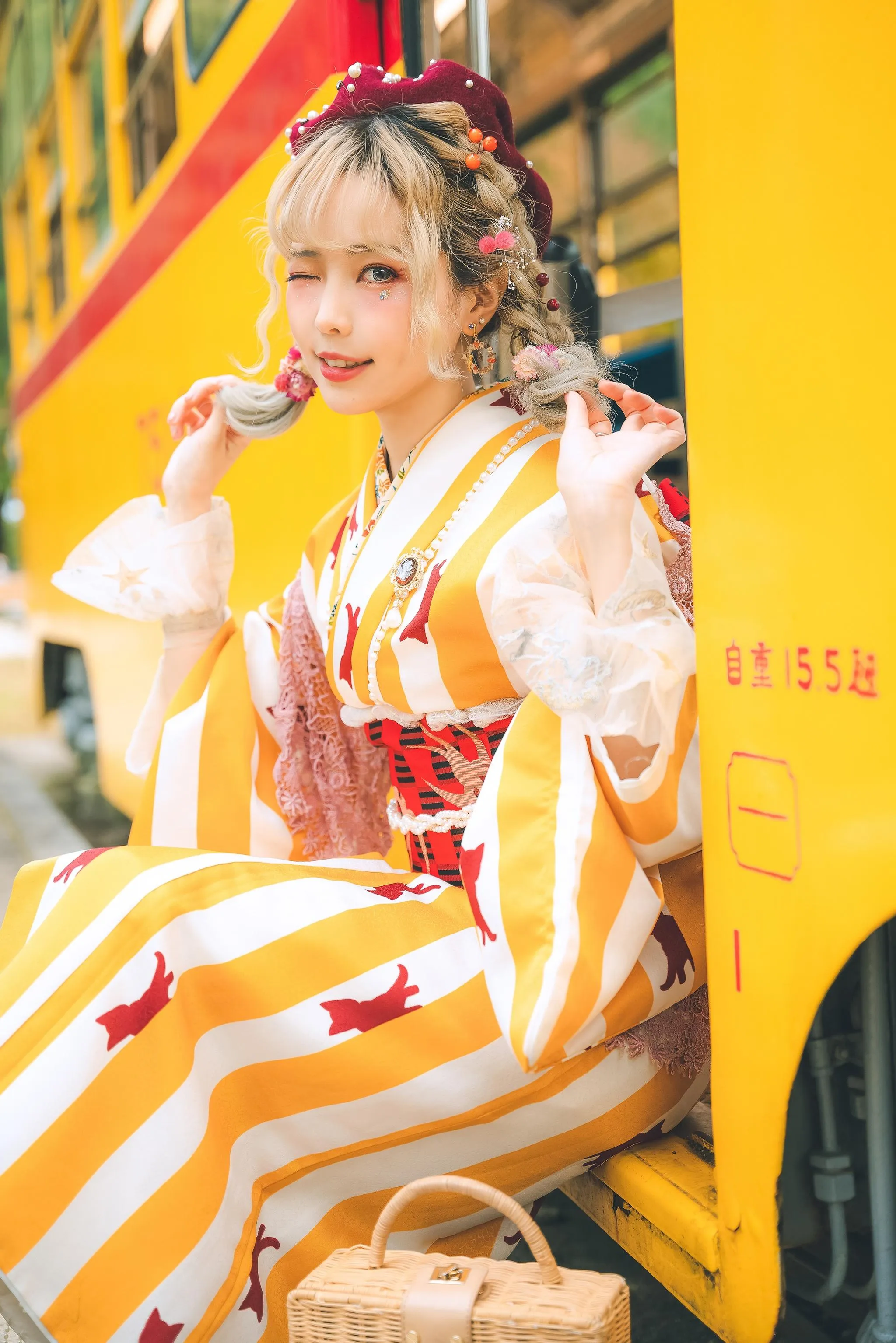 ElyEE子 – NO.90 [2020 Ely Collection] Digital photo set 10套-6 Retro Kimono II [62P]插图9